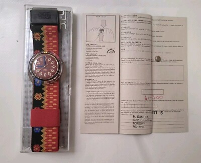 #ad NEW and unworn vintage 1993 Midi Pop Swatch BUCHARA PMM101 mint condition GBP 110.00