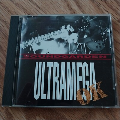 #ad Ultramega OK by Soundgarden CD Oct 1988 SST First Album Xlnt Cond TESTED $10.99