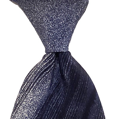 #ad EMPORIO ARMANI Men#x27;s 100% Silk Necktie ITALY Designer Geometric Blue Green EUC $27.99