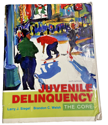 #ad Juvenile Delinquency : The Core 6th Edition $24.99