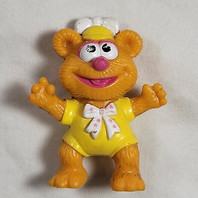 #ad Muppet Babies Fozie Bear Baby Figure 1986 McDonald#x27;s Happy Meal Toy VTG 80s USED $2.75