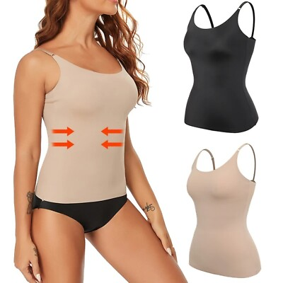 #ad Tummy Control Shapewear Top Body Women Tank Shaper Compression Camisole Vest $19.99