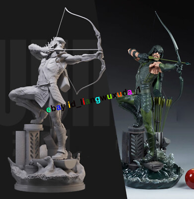#ad 1 18 1 24 Green Arrow 3D Print Figure GK Model Kit Unpainted Unassembled GK $28.99