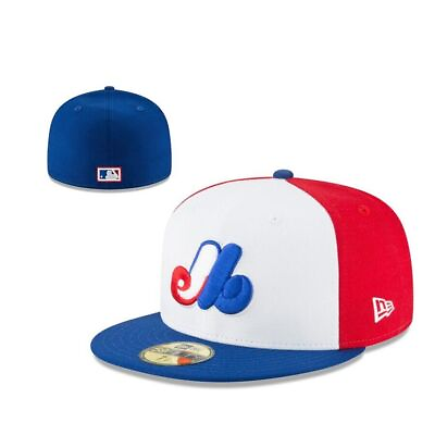 #ad 2024 Montreal Expos Washington Nationals Vintage Hat Cap Fitted hat NewEra $18.44