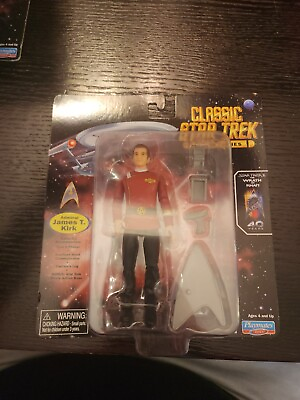 #ad Classic Star Trek Admiral James T. Kirk 5quot; Action Figure NEW 2022 Playmates Toys $8.99