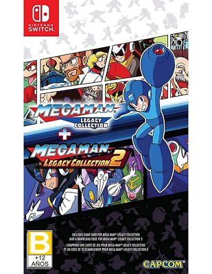 #ad MEGA MAN LEGACY COLLECTION 1 2 imported version: North America Switch $60.13