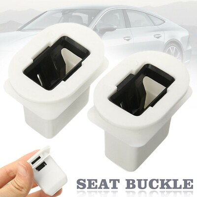 #ad 2pcs Plastic Rear Seat Bench Bracket Clip For Q7 A4 A6 S4 S6 New Parts $9.79