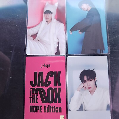 #ad BTS J HOPE Luckydraw photocard JACK IN THE BOX HOPE EDITION ALBUM POB SOUNDWAVE $31.01