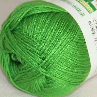 #ad Sale New 1 Skein x 50g Soft Bamboo Cotton Baby Hand Knit Shawls Crochet Yarn 05 $4.49