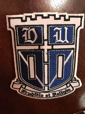 #ad Duke University Bluedevils Blue Devils Embroidered Iron On Patch 3quot; x 3.5quot; $6.49