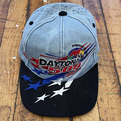 #ad 2000 DAYTONA 500 The Great American Race Embroidered NASCAR Adjustable Hat Cap $12.99