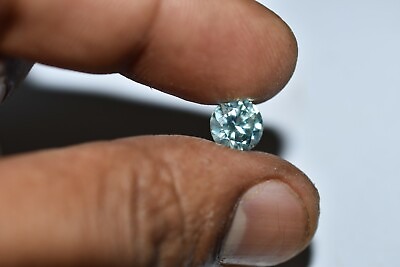 #ad 2.50 Sparkle Blue Diamond Loose igl Certified Round Ct Shine Luster OFFER PRICE $141.55