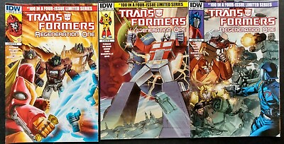 #ad Transformers : Regeneration One #100 Sub Cover A amp; B 2014 IDW 1st Printing $15.99