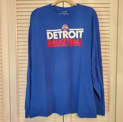 #ad Detroit Basketball Long Sleeved T Shirt XL $25.00