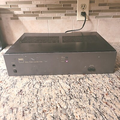 #ad NAD 2140 AMPLIFIER Power Stereo Amplifier Grey Hifi Audiophile $135.00