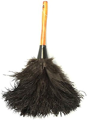 #ad GM Ostrich Feather Duster Sizes: 14quot; 16quot; 22quot; 28quot; Feather Color: Black $12.85
