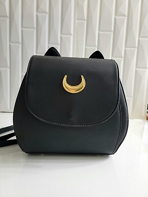 #ad Sailor Moon Luna Black Cat Convertible Bag $18.00