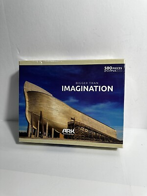 #ad New Noah#x27;s Ark Encounter Park Bigger Than Imagination 500 Piece Puzzle $19.97