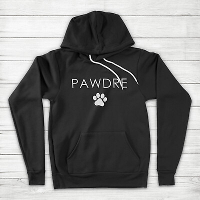 Pawdre Dog Dad Animal Lover Fur Papa Funny Pun Paw Gift Unisex Hoodie Sweater $42.50