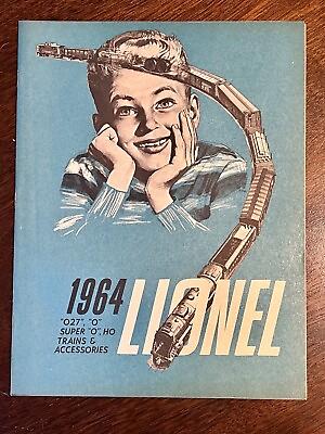 #ad LIONEL POSTWAR 1964 CONSUMER CATALOG EXCELLENT MINT CONDITION. NICE BOOKLET $10.00
