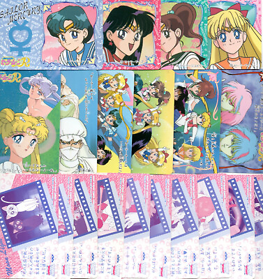 #ad Sailor Moon Banpre Cards YOU PICK Banpresto Moon Light Memory Vintage 1993 Japan $0.99