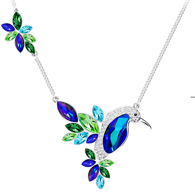 #ad Crystal Glass Jewelry Set $390.00