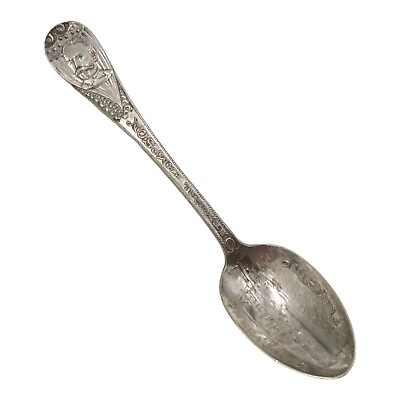 #ad Vintage New York Flagship Admiral Sampson Souvenir Spoon Collectible $5.99