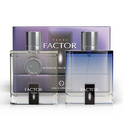 Factor Mens Cologne Gift Set After Shave Eau De Parfum 3.4 fl oz $29.99