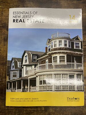 #ad Dearborn Essentials of New Jersey Real Estate 14th Edition Comprehensive ... $17.99