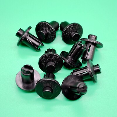 #ad 10pcs Pannel Bumper Clips Body Wheel Housing Screw for Toyota Mazda 9mm Hole $8.55