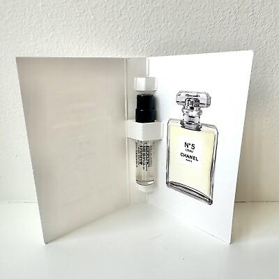 #ad Chanel N°5 L#x27;Eau Eau de Toilette Perfume Sample Vial Spray 1.5ml 0.05oz Carded $11.99