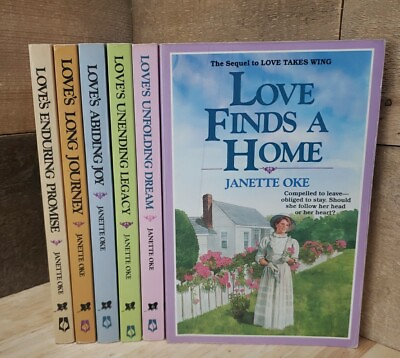 #ad Lot Of 6 Love Comes Softly Books By Janette Oke $14.95