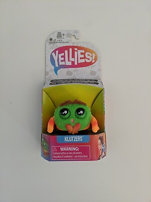 #ad Yellies KLUTZERS GREEN Voice Activated Spider Pet 2018 Hasbro BRAND NEW $9.99