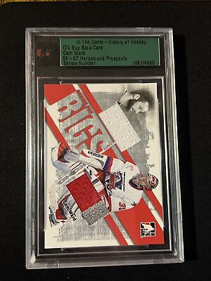 #ad in the game history of hockey buy back card MTB 03 06 07 $22.89