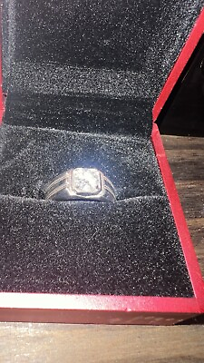 #ad Moissanite Ring GRA Certified VVS1 $200.00