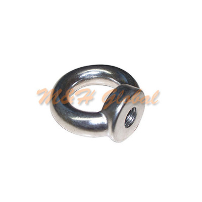#ad Din 582 Eye Nut 20 mm Metric Thread Stainless Steel 316 Capacity 2400 LBS $19.77