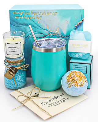 #ad #ad Gifts for Women Relaxing Spa Gift Baskets Set for Her Personalized Gifts for W $53.99