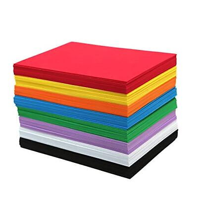 #ad 80 Pack Foam Handicraft Sheets 6 x 9 Inches Colorful Crafting Sponge Paper fo... $27.61