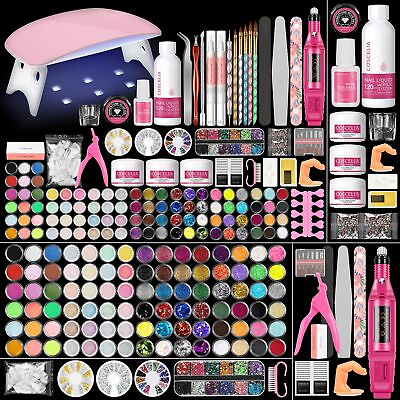 #ad #ad Acrylic Nail Kit for Beginners Nail Kit Set Professional Acrylic with Everyth... $21.75