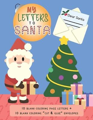 #ad My Letters to Santa: Christmas letters coloring book for kids by Chris Talane E $14.59