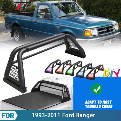 #ad Adjustable Pickup Roll Sport Bar Chase Rack Bed Bar For 1993 2011 Ford Ranger $279.99
