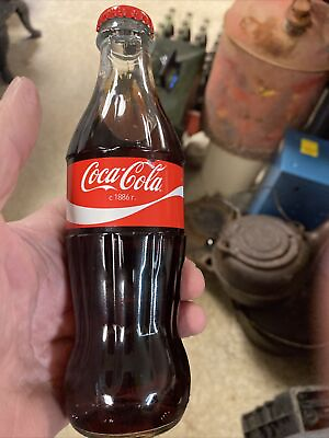 #ad Koka Kona Coca Cola Classic Bottle Full Soviet Union Russia 7 3 4quot; 25cl 40mm $9.99