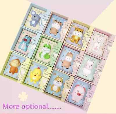 #ad #ad Cute Gift Amazing Animal Planner Kawaii Notebook Squishy Toy Journal Kids Diary $9.99