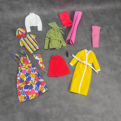#ad Vintage 1976 Mattel Barbie SUPER FASHION FIREWORKS Doll Set #9805 KMart Version $185.00