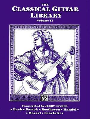 #ad The Classical Guitar Library Vol 2 by Jerry Snyder English Paperback Book $21.81