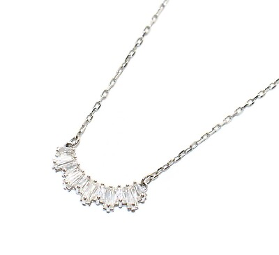#ad Swarovski Necklace Pendant Crystal Silver Accessory Jewelry women#x27;s $148.00