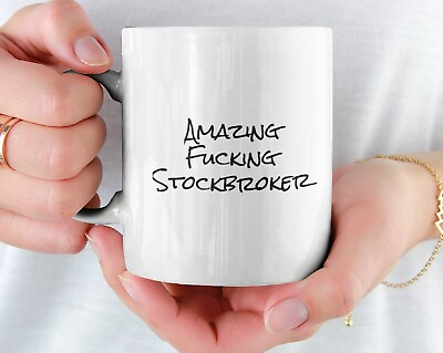 #ad #ad Stockbroker Job Well Done Birthday Just Because Gift Amazing F@cking Stockbroker $16.99