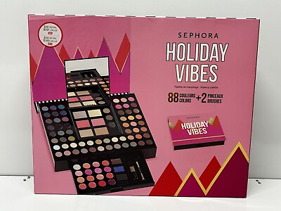 #ad #ad Sephora Collection Holiday Vibes Makeup Palette Limited Edition 88 Colors NIB $19.99