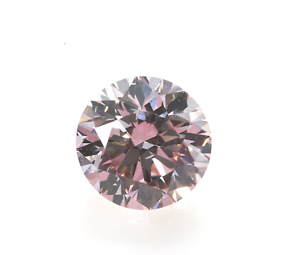 #ad 0.18ct Natural Loose Fancy Light Pink Diamond Round SI1 From Argyle Mine $6900.00