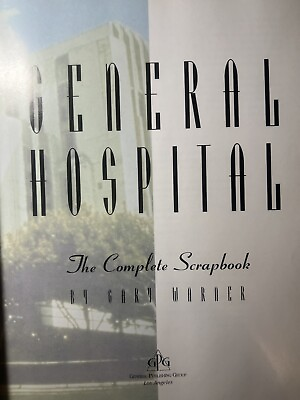 #ad General Hospital: The Complete Scrapbook by Gary Warner $4.99
